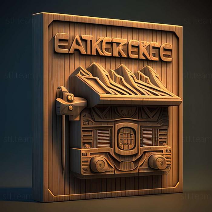 3D model The Electrike Company Rakurai Practice Center (STL)